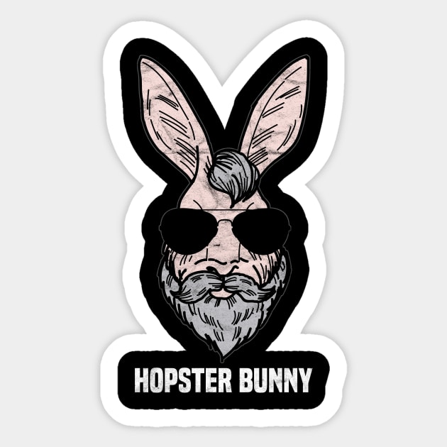 HIPSTERS-Hopster Bunny Sticker by AlphaDistributors